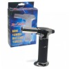 Z-ZEUS ZERO MINI JUMBO TORCH 6" REFILLABLE, 5 COLORS, (WITHOUT BUTANE) - Black