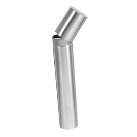 BUTIFULSIC Stainless Steel Certificate Tube Holder Birth Certificate Protector Sleeve Decorative Diploma Storage Tube for Document Organization for Office Home Decor