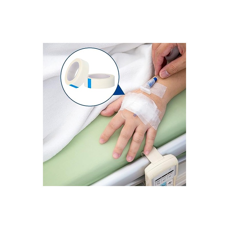 6 Rolls Micropore Tape 2.5cm x 9.1m Medical Tape