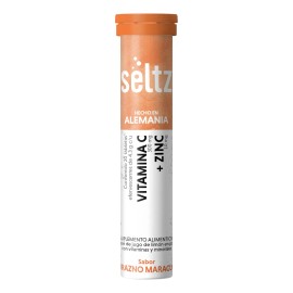 Zinc + Vitamina C Seltz Tabletas Efervescentes