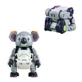 BEASTBOX 52TOYS BB-67 Dummy Transforming Toys Action Figure, Animal Transformation Toys Between a Cute Mecha Koala and 4CM Cube, Perfect Birthday Party Gift for Teens and Adults.