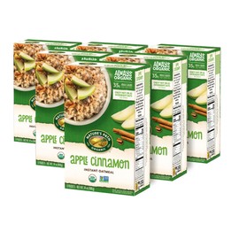 Nature's Path Organic Apple Cinnamon Instant Oatmeal, 14 oz (Pack of 6), Non-GMO