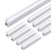 Kihung (8 Pack LED T5 3FT Tube Light Fixture, 15W,