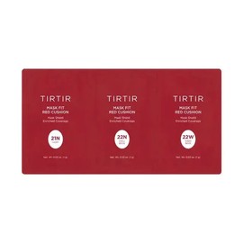 TIRTIR Mask Fit Red Cushion 3 Shade Trial Kit, #21N #22N #22W