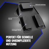 Poppstar Magnetic Paper Roll Holder, 2 Pieces, Strong, Material: Steel,