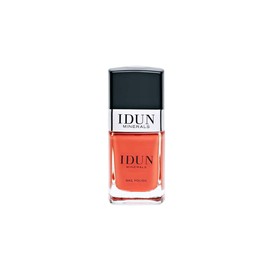 IDUN Minerals - Karneol Nail Polish - Natural, Mineral, Chip-Resistant, Keratin and Almond Oil Formula - Cruelty Free, 100% Vegan Nail Care - Orange Color, 0.37 fl oz Bottle