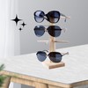 CTForest Glasses Stand, Sunglasses Stand, Wooden Glasses Holder, Suitable for