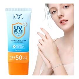Icvc SUN Protector Solar Facial Control De Brillo FPS50 50ml, con Efecto Matificante de Larga Duracin, Bloqueador Solar Facial No Grasoso para todo...