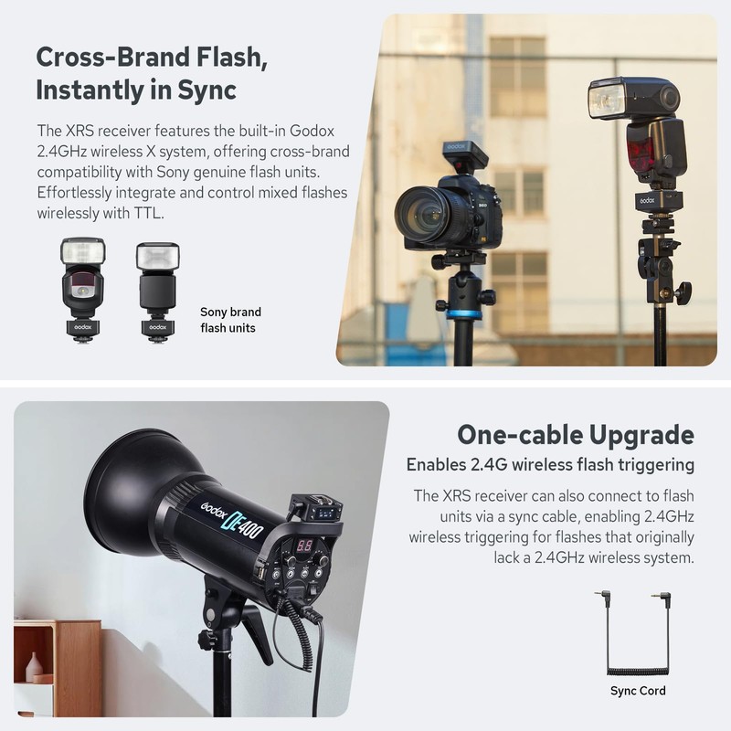 GODOX XR-S XR S Receiver TTL HSS Wireless Remote Control
