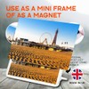Classic Rectangle Magnet with Stand - Blackpool Tower England UK