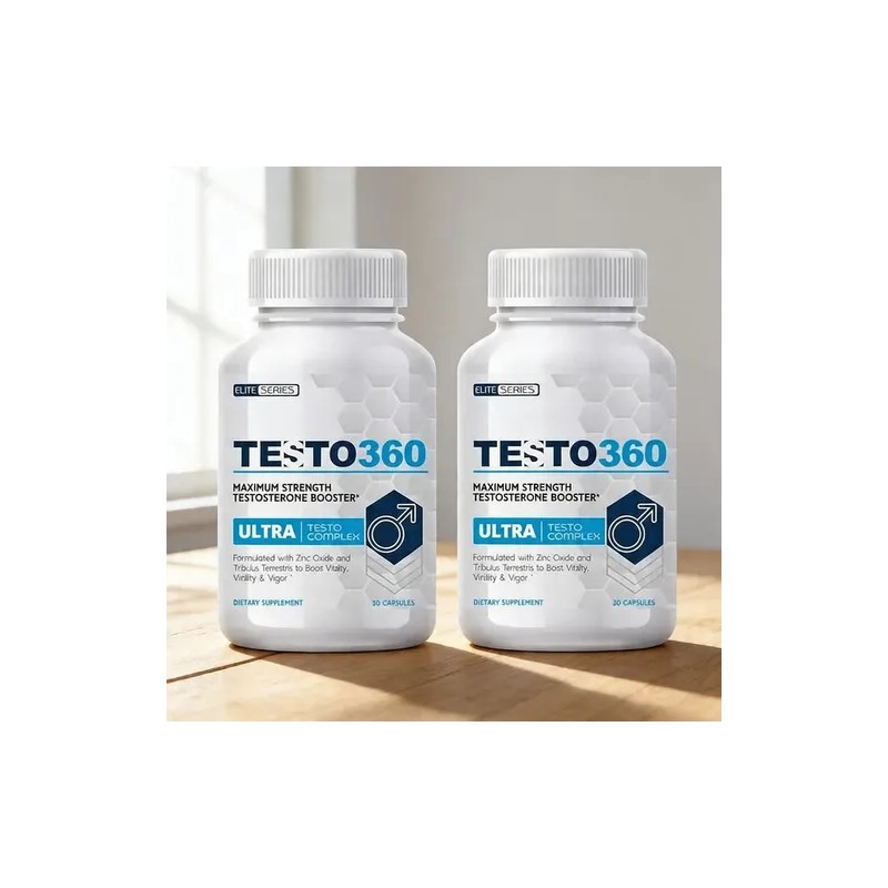 Suplemanto Alimenticio Testo360 Ultra Testoterona Sfn 2 Pack