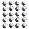 Hailege 20pcs 12V Integrated Active Buzzer Alarm Speaker Electromagnetic Buzzer