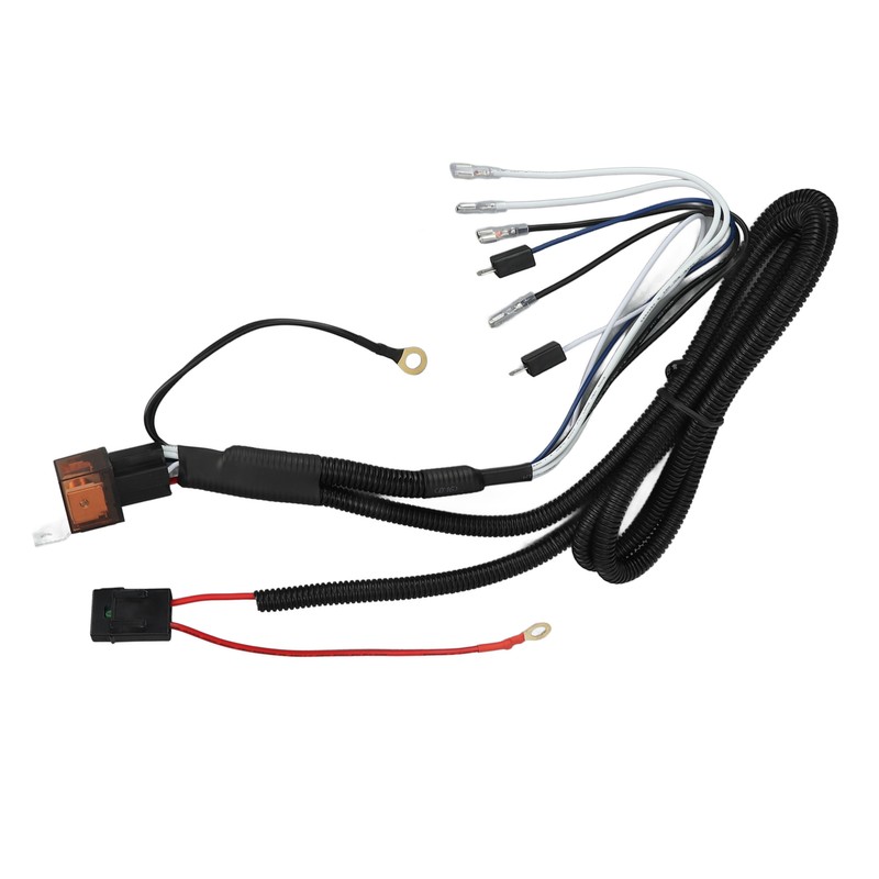 12V Horn Wiring Harness Relay Kit 1.9m Cable 50W One