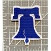 Unbranded Philadelphia Liberty Bell Phillies 3in Embroidered Iron-on Patch