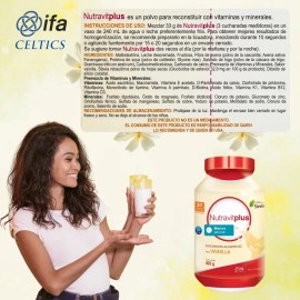Suplemento Nutricional Nutravit Plus para Adultos, en Polvo de Vainilla, 425 g