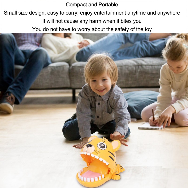 Biting Finger Toy Cartoon Animal Stress Relieve Anxiety Hand Eye