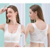 Jarseila Women's Sports Bra Front Open Bra Wireless Push Up