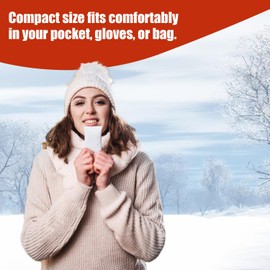 azark Unisex Hand Warmers, Up to 10 Hours, Fast Heating, Pocket-Sized- Ideal for Sports, Winter Activities, Hiking & Camping (5 Pack)