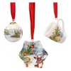 Hutschenreuther Collectable Series 2023 Am Weihnachtsbaum Mini Set of 3