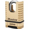 Master Lock ProSeries Brass Padlock, Set Your Own Combination Lock,