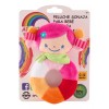 Arcoiris Sonaja Aro Bebes Infantil Juguete Didáctico Interactivo Color Rosa