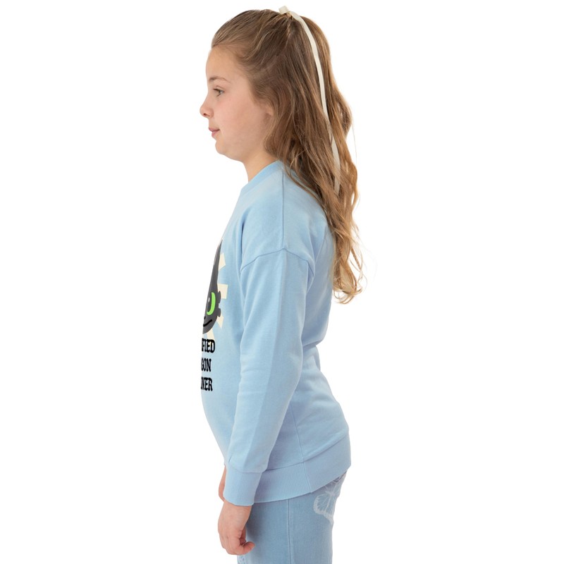 How To Train Your Dragon Girls' Toothless Sweatshirt, Cotton Children's