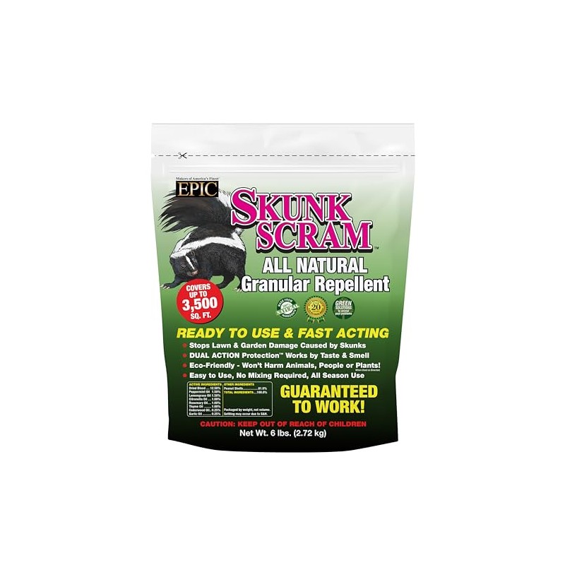 Skunk Scram All Natural Granular Repellent - 6 lb. Bag