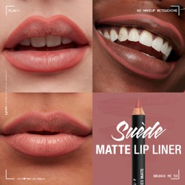 NYX Suede Matte Lip Liner Brunch Me