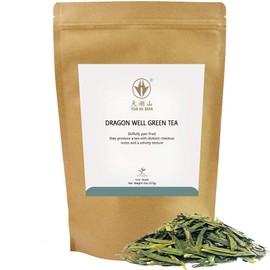 TIAN HU SHAN First Grade Tea Chinese LongJing/Dragon Well Green Tea Loose Leaf 8oz (227g)
