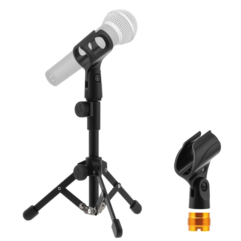 Soporte de micrófono de computadora plegable portátil para micrófono de