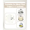 20 Pack Flea Trap Replacement Glue Boards - Sticky Pads