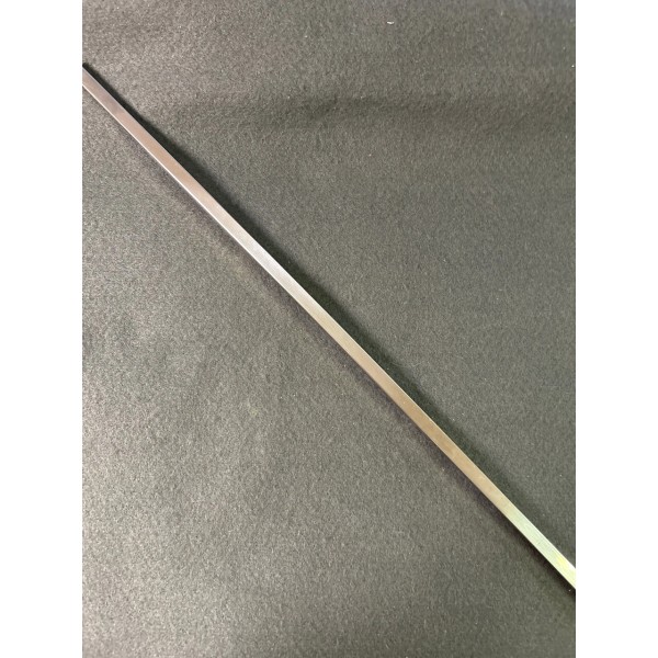 5/16" Futura Square Cross Bar 18" Polished Stainless Steel