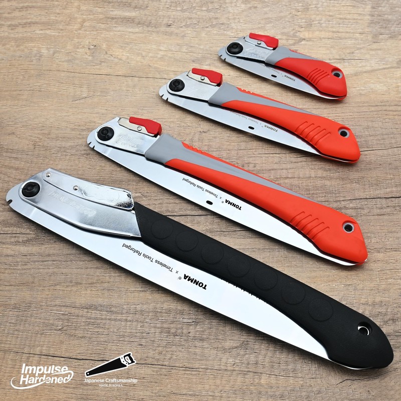 TONMA Folding Hand Saw [Made in Korea] 8" (210mm) Medium