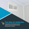 EZ-FLO 10x4 Inch Air Vent Cover Wall/Ceiling Two-Way HVAC Register