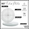 Vikko Salad Plate, Set of 6 Glass Plates, Dessert, Salad,