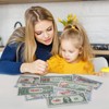 HRGOYY 150 Sheets of Play Money, Dollar Notes (Prop), Game