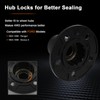 BEAMINGAUTO Manual Free Wheel Bearing Locking Hubs Replacement for 1983-1997