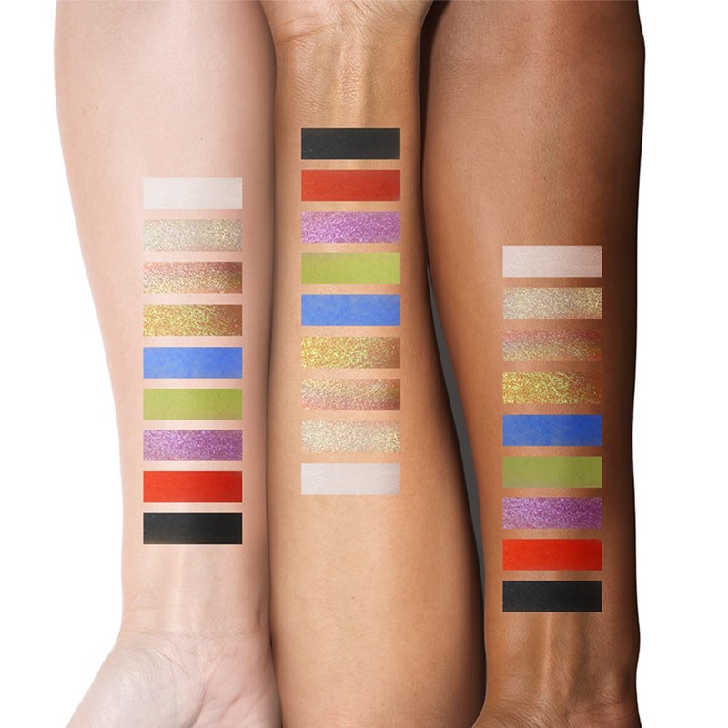 FOCALLURE Shimmer Matte Eyeshadow Palette,Smooth Mineral Eyeshadow Pigment,Easy to Create