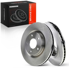 A-Premium - Rotores de freno de disco ventilados delanteros de 11.64 pulgadas (295.8 mm) compatibles con algunos modelos Nissan – Rogue 2008-2017, Rogue Select 2014-2015, Sentra 2007-2012, 2.0L 2.5L