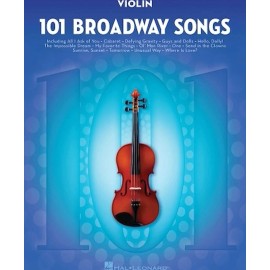 101 Broadway Songs for Violin