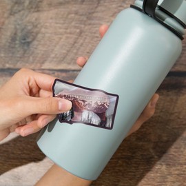 Die Cut Sticker Glacier National Park, Montana, Bear Double Exposure, Vinyl Sticker, (Waterproof Decal for Cars, Water Bottles, Laptops, Coolers), Large