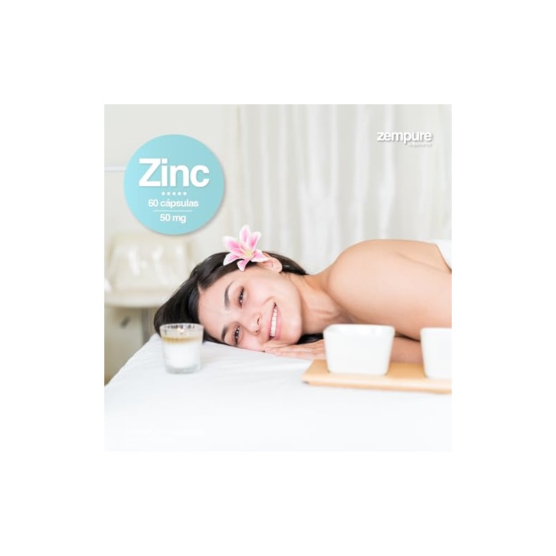 Zinc 50 MG Sulfato de Zinc | Alta Concentración |