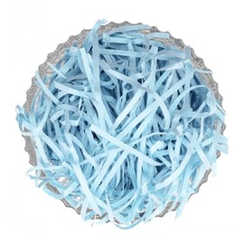 Easter Shredded Grass Tissue Paper Crafts Easter Basket or Hamper Filling Gift Wrapping (Blue 7662)