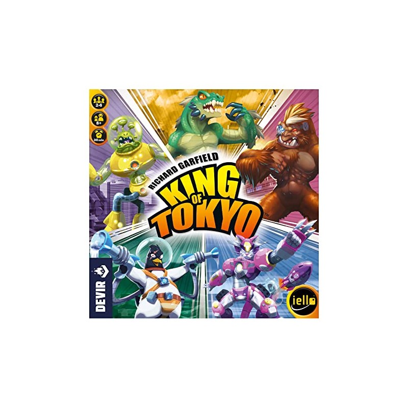 King of Tokyo en Español, Juego de Mesa, Devir