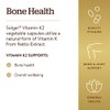Solgar Natural Vitamin K2 (MK-7) 100 µg Vegetable Capsules -