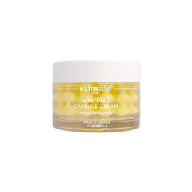 Vitamin C Capsule Cream – Niacinamide Moisturizer (1.7 oz) | Encapsulated Ascorbyl Glucoside + Niacinamide + 4-type HA + Squalane + Shea + Cica · Paraben-free · Radiant skin