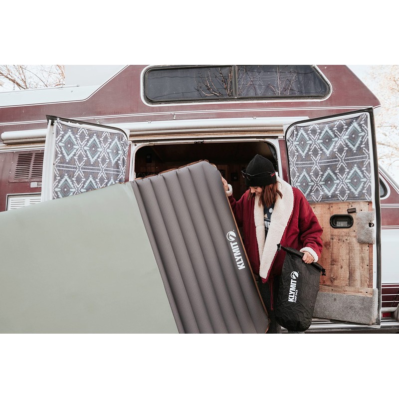 Klymit Pump Sack Grey - Rollable Efficient Pump Bag, Size