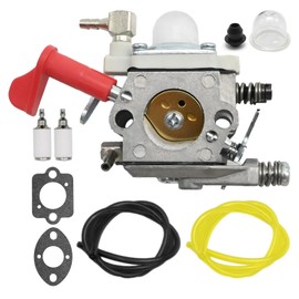 JUUDDENPARTS WT-668 Carburetor Kit with Fuel Filter Fuel Lines, Replacement for Walbro Carburetor, Replacement for Baja Fuel Engine HPI 5B 5T, Replaces WT-997 WT-664 WT-668B