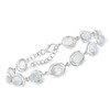 Ross-Simons Moonstone Bracelet in Sterling Silver. 8 inches