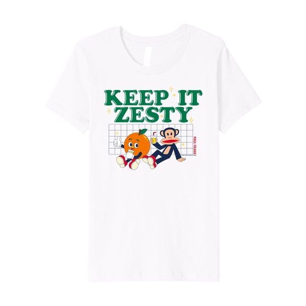 Kids Paul Frank Keep It Zesty Orange Lemon Julius Monkey